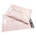 Wholesale Biodegradable Personalised Matte Plastic Envelope Custom Printed Pink Poly Mailer